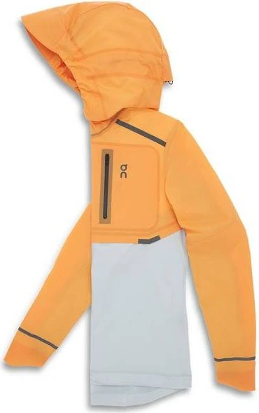 On Weather Laufjacke mango/hail (Damen)