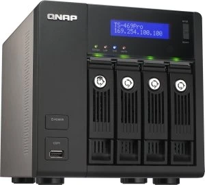 QNAP Turbo Station TS-469 Pro 12TB, 1GB RAM, 2x RJ-45 1000Base-T, 2x USB-A 3.0