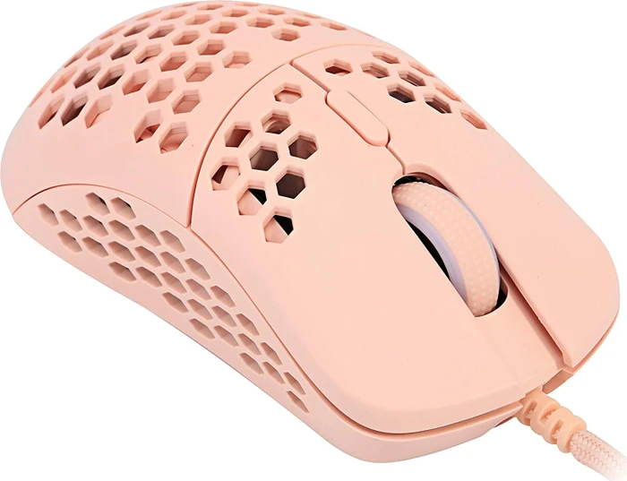 HK Gaming Mira-S Gaming Mouse Rose Quarz rosa, USB
