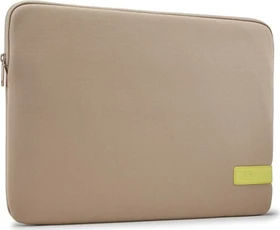 Case Logic Reflect REFPC-116 15.6" Laptop Sleeve Plaza Taupe/Sun-Lime