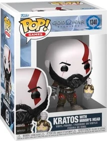 FunKo Pop! Games - God of War - Kratos with Mimir's Head (God of War Ragnarök)