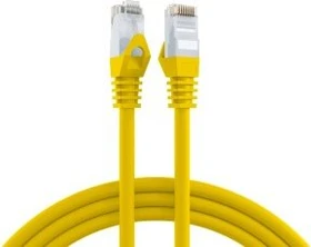 EFB Elektronik CCA Patchkabel, Cat6, U/UTP, RJ-45/RJ-45, 1.5m, gelb