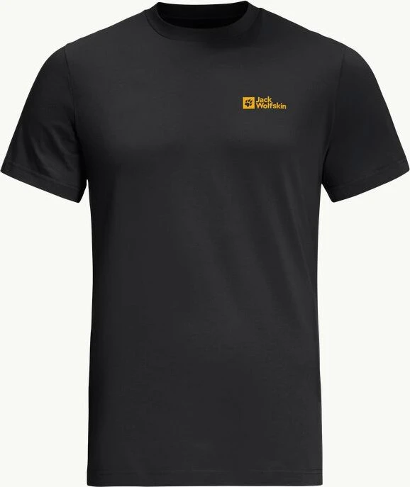 Jack Wolfskin Essential T-Shirt kurzarm schwarz (Herren)