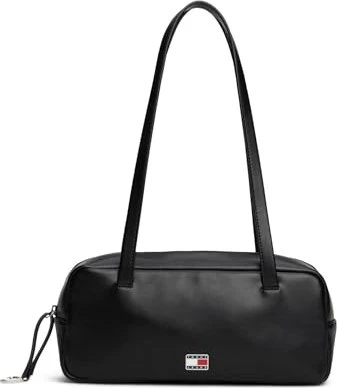 Tommy Hilfiger City mit Logo Schultertasche schwarz