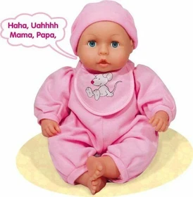 Bayer Design First Words Baby Puppe 33cm (verschiedene Farben)
