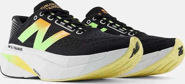 New Balance FuelCell SuperComp Trainer v3 black/phantom/bleached lime glo (Herren)