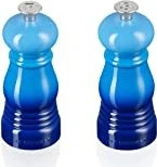 Le Creuset Classic Mini Salz-/Pfeffermühlen-Set azure, 2-tlg.