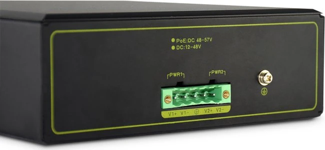 Digitus Professional Industrial Railmount Gigabit Switch, 8x RJ-45, 2x SFP, PoE+