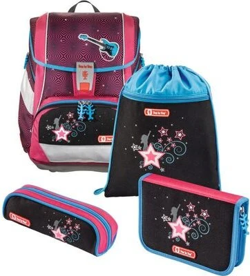 Step by Step 2in1 Popstar Schultaschen-Set, 4-tlg.