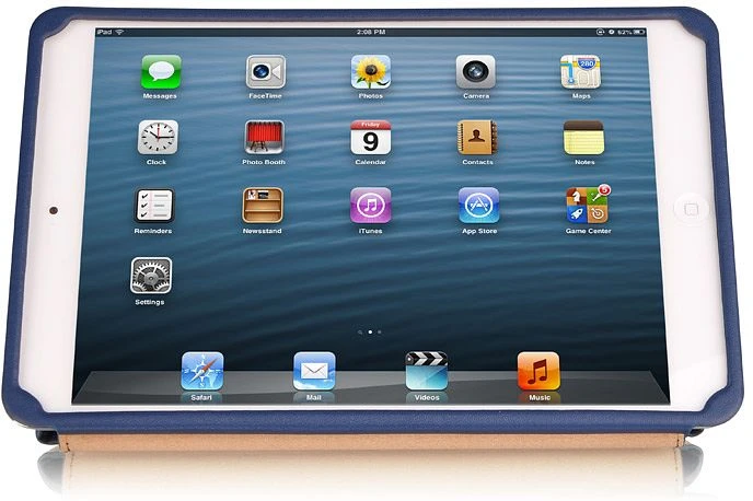 Luxa2 Butterfly iPad mini Leder Schutzhülle und Stand violett