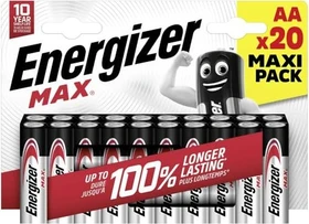 Energizer Max Mignon AA, 20er-Pack