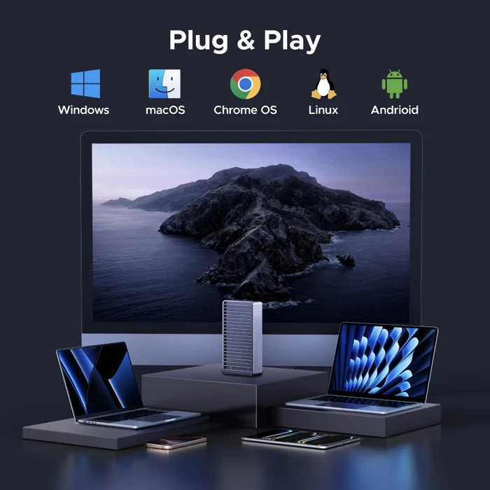 Ugreen M.2 NVMe SSD Enclosure 40Gbps, USB4