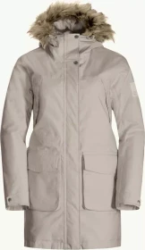 Jack Wolfskin Winterfrost Ins Funktionsmantel dusty grey (Damen)