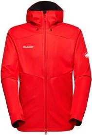 Mammut Ultimate VII SO Hooded Funktionsjacke mammut red (Herren)