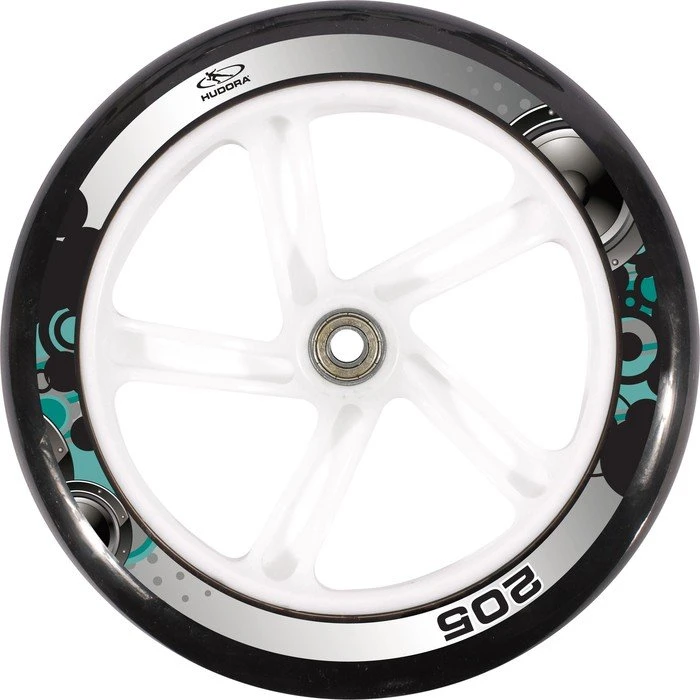 Hudora Big Wheel 205 Scooter türkis