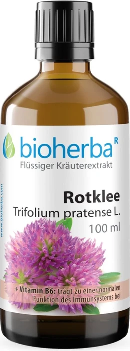 Bioherba Rotklee Trifolium pratense L. Tropfen Tinktur, 50ml