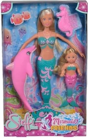 Simba Toys Steffi Love - Meerjungfrau mit Delfin