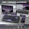 Yunzii B75 Pro, Black Purple, Milk Switch, USB/Bluetooth, DE Vorschaubild