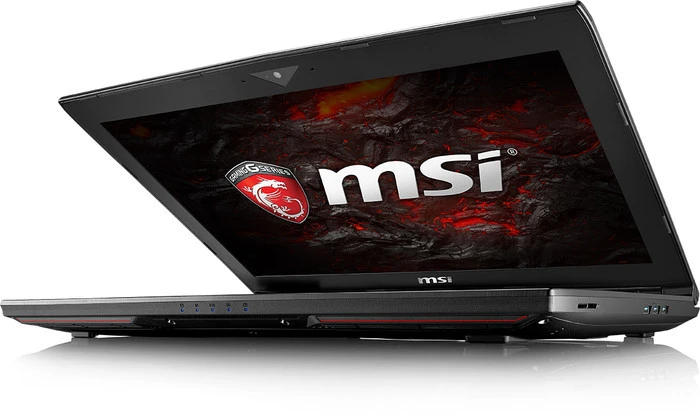 MSI GT62VR 6RE16H21 Dominator Pro, Core i7-6700HQ, 16GB RAM, 256GB SSD, 1TB HDD, GeForce GTX 1070, DE