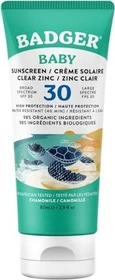 Badger Balm Baby Clear Zinc Kamille Sunscreen LSF30, 87ml