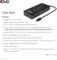Club 3D 7in1 Hub, USB-C 3.0 [Stecker] Vorschaubild