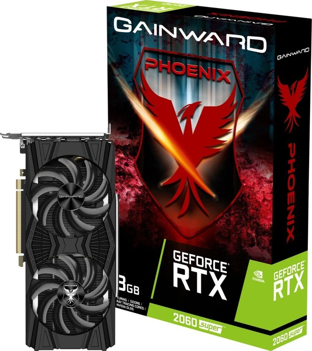 Gainward GeForce RTX 2060 SUPER Phoenix, 8GB GDDR6, HDMI, 3x DP