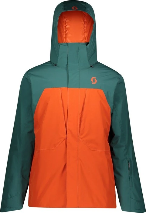 Scott Ultimate Dryo 10 Skijacke jasper green/orange pumpkin (Herren)