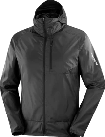 Salomon Bonatti Cross Wind Funktionsjacke deep black (Herren)