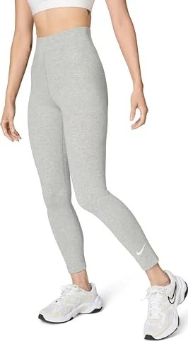 Nike 7/8 Hose lang dark grey heather/sail (Damen)