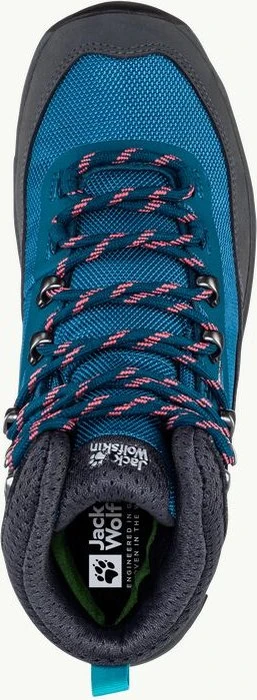 Jack Wolfskin Rebellion Guide Texapore Mid turquoise/coral (Damen)