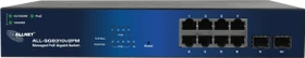 Allnet SG83 Rackmount Gigabit Smart Switch, 8x RJ-45, 2x SFP, 140W PoE+ (ALL-SG8310v2PM / 209904)
