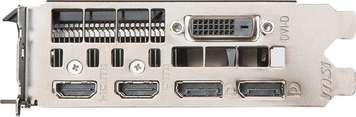 MSI GeForce GTX 1060 Aero ITX 6G OC, 6GB GDDR5, DVI, 2x HDMI, 2x DP