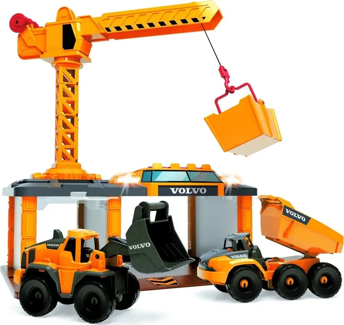 Dickie Toys Volvo Baustellen-Station