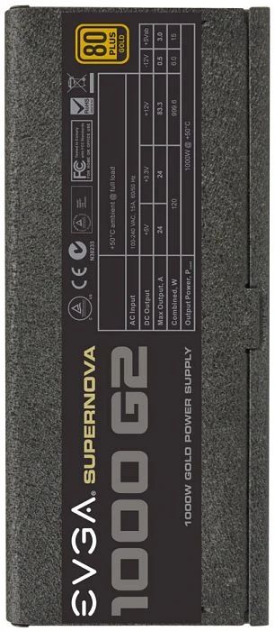 EVGA SuperNOVA G2 1000 1000W, ATX 2.3