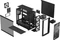 Fractal Design Meshify 2 Lite RGB Black TG Light Tint, Glasfenster Vorschaubild