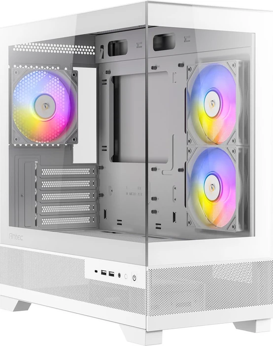 Antec CX500M RGB, weiß, Glasfenster