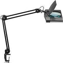 Maul MAULvitrum LED-Lupenleuchte schwarz