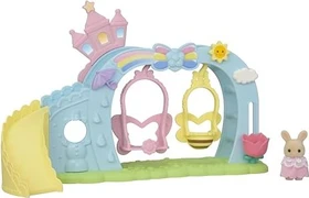 Epoch Sylvanian Families - Spiel-Sets - Erlebniskindergarten Schaukel mit Figur