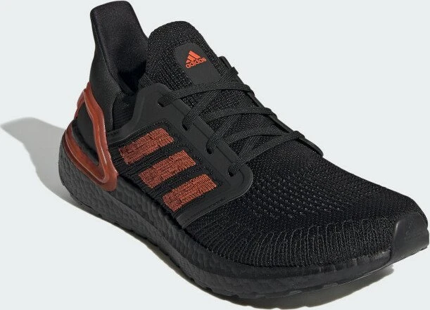 adidas Ultraboost 20 core black/solar red (Herren)