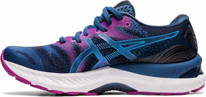 Asics Gel-Nimbus 23 grand shark/digital aqua (Damen)