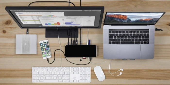 OWC Thunderbolt 3 Dock, 14-port, grau