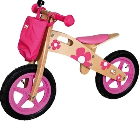 Bino Holzlaufrad pink