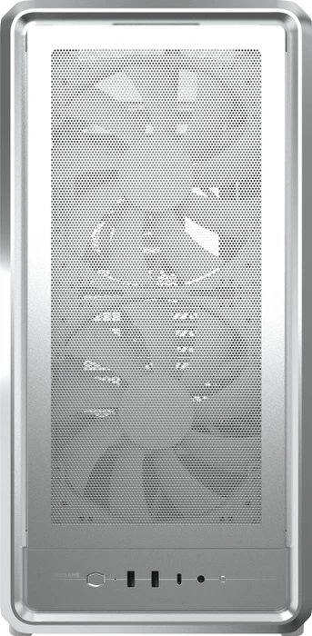 Cooler Master MasterFrame 500 Mesh, silber, Glasfenster