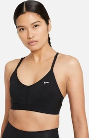 Nike Indy Light-Support Sport-BH schwarz/weiß (Damen)