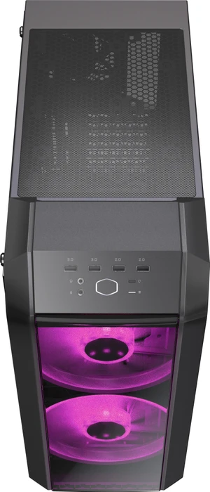 Cooler Master MasterCase H500, grau, Glasfenster