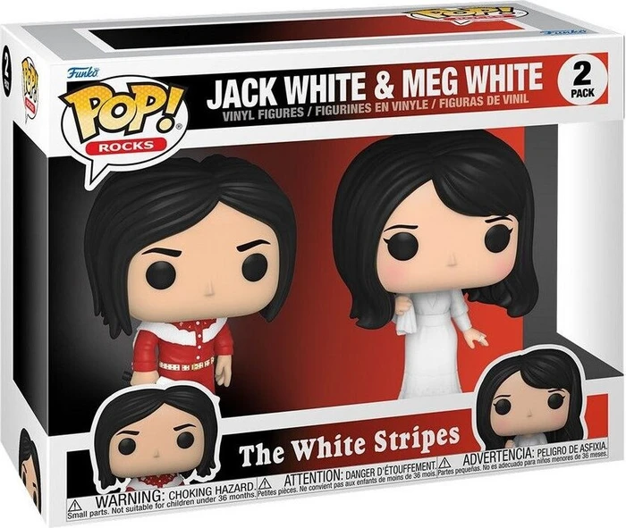 FunKo Pop! Rocks - The White Stripes - Jack White & Meg White