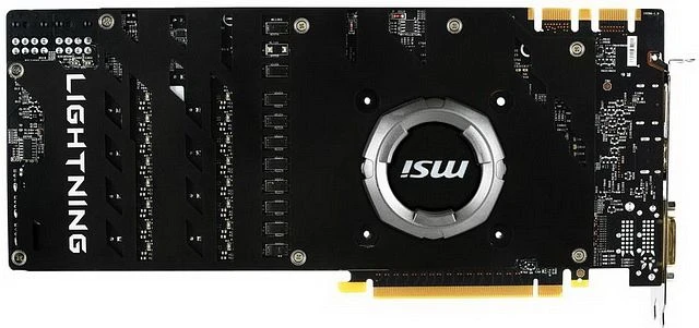 MSI GeForce GTX 780 Lightning, 3GB GDDR5, 2x DVI, HDMI, DP