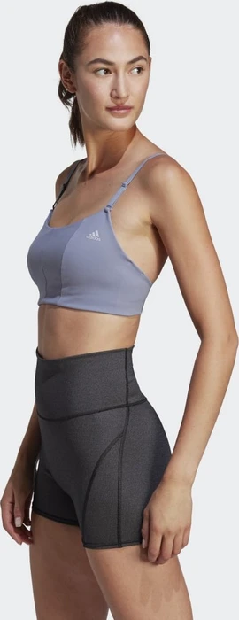 adidas Yoga Studio Light-Support Sport-BH silver violet (Damen)