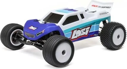 Losi Mini-T 2.0 2S 2WD RTR Brushless Stadium Truck blau
