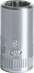 Stahlwille 40D Außenzwölfkant Steckschlüssel 1/4", 9x23mm